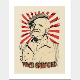 Fred Sanford 90s Retro Vintage Aesthetic Posters and Art